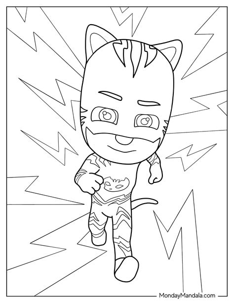 The Ultimate Guide to PJ Masks Coloring Pages Printable: Unleash Hours of Heroic Fun!