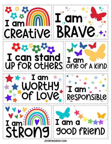 Cultivating Joy and Resilience: Your Guide to Positive Affirmations for Kids Printable