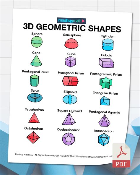 The Ultimate Guide to Printable 3D Shapes: Unfold Your Creative World in 2024