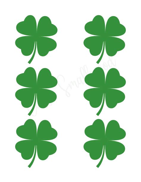 Unlocking Good Fortune: Your Ultimate Guide to Finding the Perfect Printable 4 Leaf Clover!