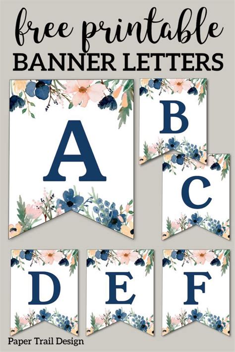 The Ultimate Guide to Printable Banner Alphabet Letters: Unleash Your Creativity & Celebrate in Style!