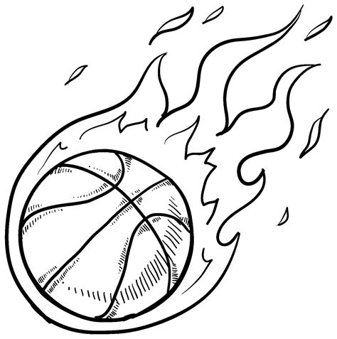 Slam Dunk Your Creativity: The Ultimate Guide to Printable Basketball Coloring Pages!