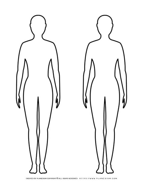 The Ultimate Guide to Printable Body Outlines: Charting Your Journey, One Line at a Time