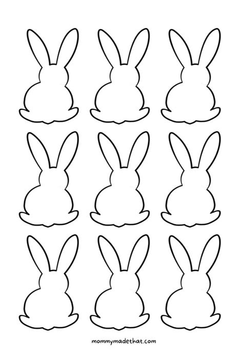 Hoppy Crafting! Your Ultimate Guide to Finding the Perfect Printable Bunny Template
