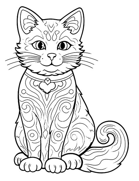 The Purr-fect Escape: Discovering the Joy of Printable Cat Coloring Pages
