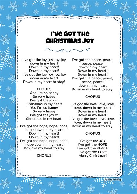 The Ultimate Guide to Printable Christmas Lyrics Songs: Unlock the Magic of Holiday Harmony!