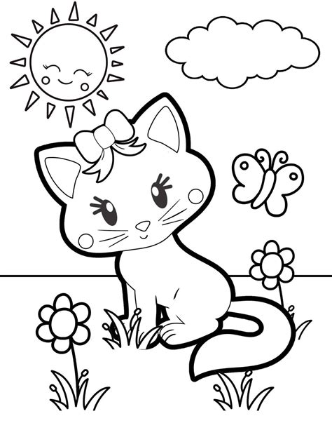 The Ultimate Purr-fect Guide to Printable Kitty Coloring Pages: Unlocking Joy, Creativity, and Calm