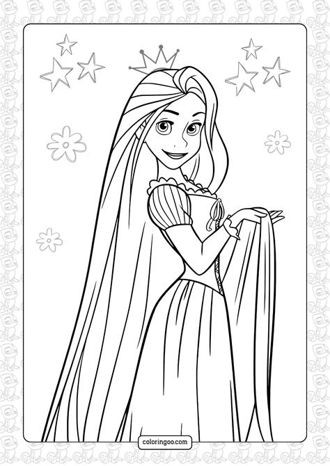Unleash the Magic: The Ultimate Guide to Printable Rapunzel Coloring Pages for Endless Fun!
