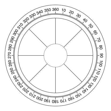 The Ultimate Guide to the Printable Degree Wheel: Precision at Your Fingertips in 2024