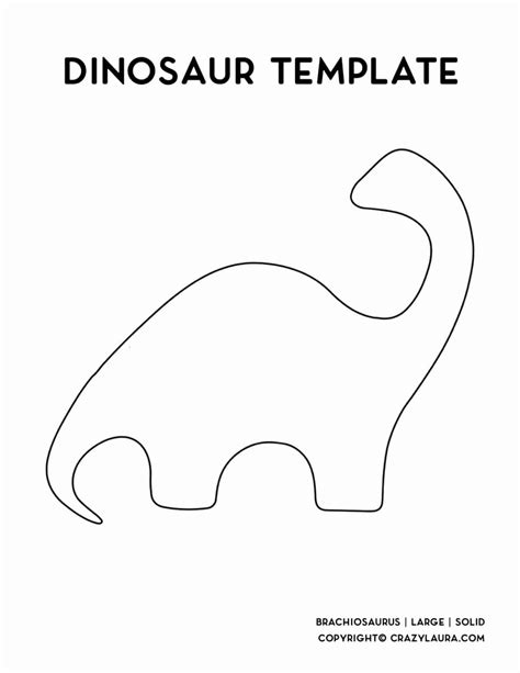Unleash Prehistoric Fun: Your Ultimate Guide to Every Printable Dinosaur Template Imaginable!