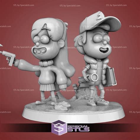 The Ultimate Guide to Printable Dipper and Mabel 3D Papercraft: Bring Gravity Falls to Life!