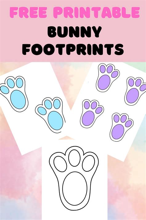 The Ultimate Guide to Printable Easter Bunny Footprints: Create Unforgettable Magic This Spring!
