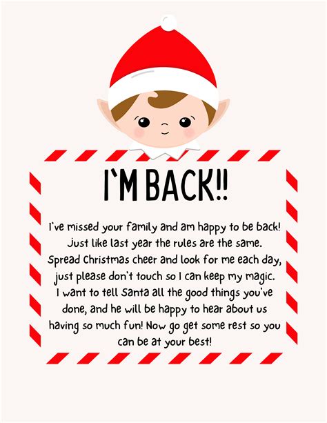 Your Ultimate Guide to Magical Printable Elf Letters: Keeping the Christmas Spirit Alive!