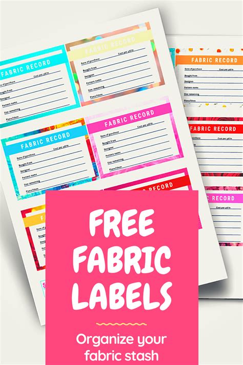 Unleash Your Creativity: The Ultimate Guide to Printable Fabric Labels for Makers, Crafters, and Entrepreneurs