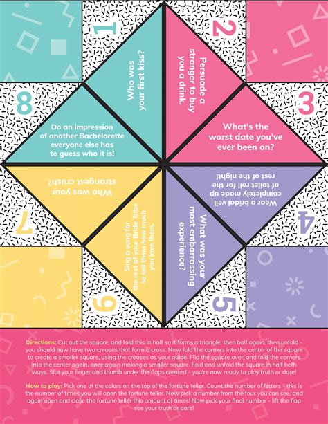 Unleash the Magic: Your Ultimate Guide to Printable Fortune Tellers (and Crafting Fortunes That Spark Joy!)
