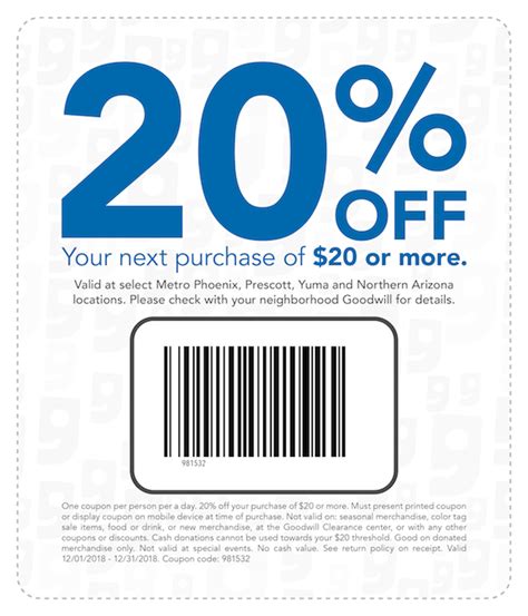 Your Ultimate Guide to Scoring a Printable Goodwill Coupon Today (and More!)