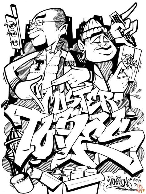 Unleash Your Inner Street Artist: The Ultimate Guide to Printable Graffiti Coloring Pages