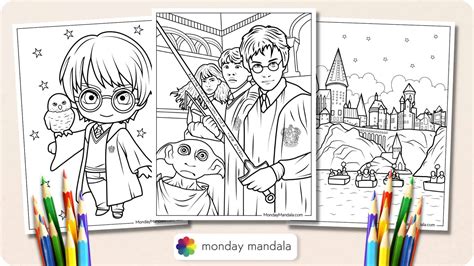 Unleash Your Inner Wizard: The Ultimate Guide to Magical Printable Harry Potter Colouring Pages for All Ages!