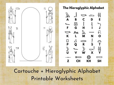 The Ultimate Guide to Your Printable Hieroglyphics Alphabet: Unlock Ancient Egypt's Secrets!