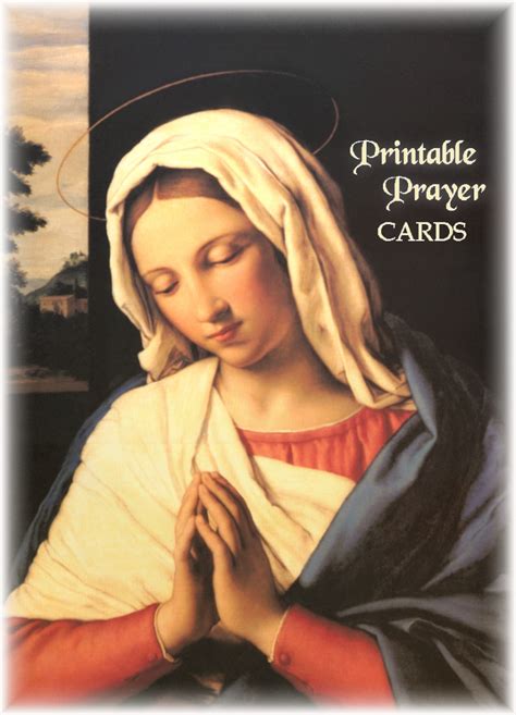 Printable Holy Cards