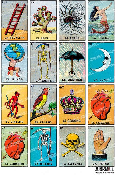 Get Ready to Shout 'Loteria!': The Best Printable Loteria Game Cards for Your Next Fiesta