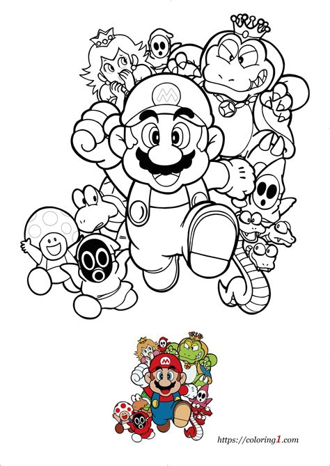 The Ultimate Guide to Printable Mario Bros Coloring Pages: Unleash Your Inner Artist and Relive the Adventure!