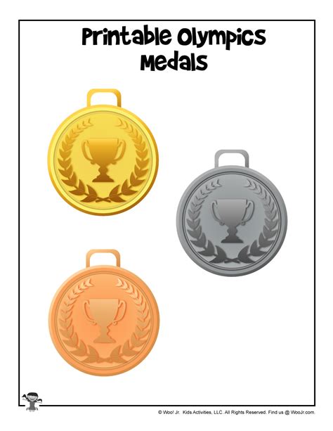 Go for Gold (or Silver, or Bronze!): Your Ultimate Guide to Printable Medals for the Olympics at Home