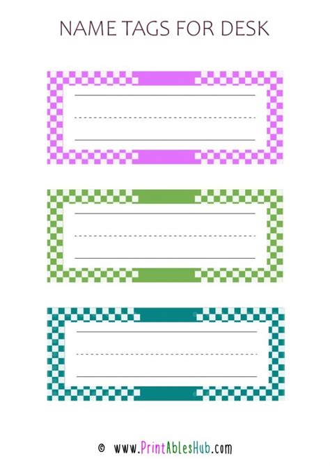 The Ultimate Guide to Printable Name Tags for Desks: Your Go-To Resource for Every Space and Need