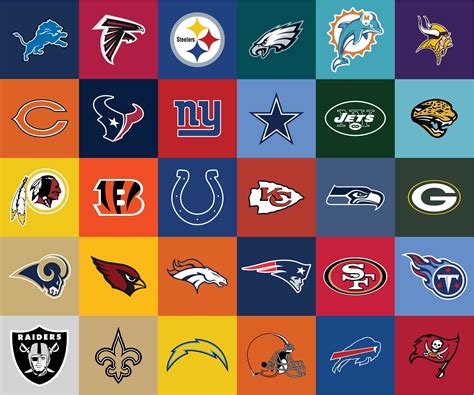 The Ultimate Playbook to Printable NFL Logos: Your Go-To Guide for Every Fan & Project