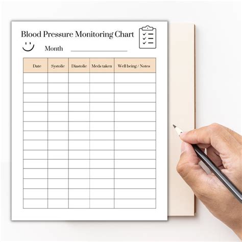 Taking Control of Your Heart Health: Your Essential Printable NHS Blood Pressure Recording Chart