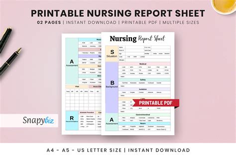 Your Compass in the Chaos: The Ultimate Guide to Printable Nursing Report Sheets