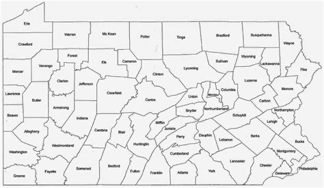Your Ultimate Guide to Every Printable Pennsylvania County Map: Explore the Keystone State Like Never Before!