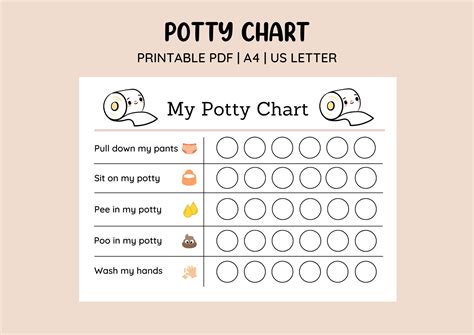 The Potty Training Superpower: Unleashing Success with a Printable Potty Chart for Stickers!