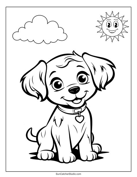 Paws-itively Perfect: Your Ultimate Guide to Printable Puppy Coloring Sheets for Endless Joy!