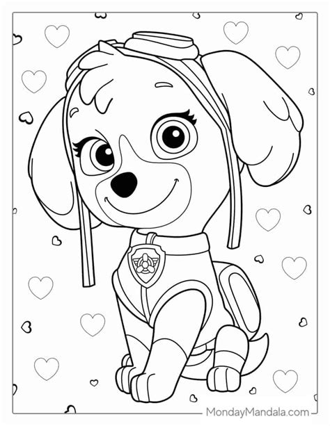 Printable Skye Paw Patrol