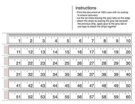 The Unsung Hero of DIY: Why a Printable Tape Measure Might Be Your New Best Friend