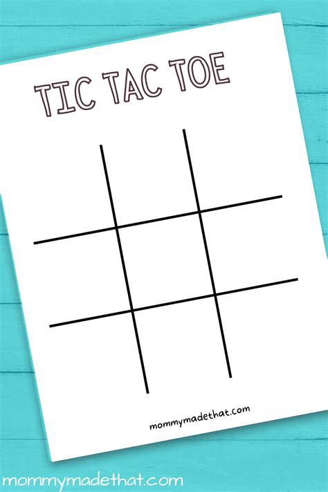 Your Go-To Guide for the Perfect Printable Tic Tac Toe Board (And Why You Need One!)