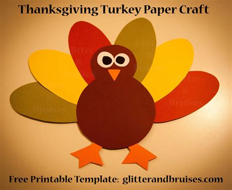 Your Ultimate Guide to Printable Turkey Templates: Gobble Up Creativity!