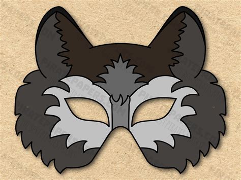 The Ultimate Guide to Crafting a Printable Wolf Mask: Unleash Your Inner Wild!