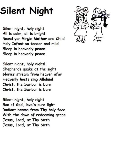 Find Your Perfect Harmony: Your Go-To Guide for Printable Silent Night Lyrics