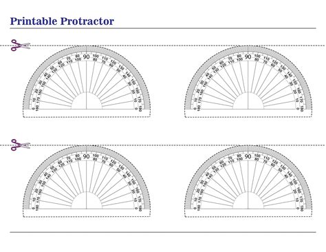 Unlock Geometric Clarity: The Ultimate Guide to Your Perfect Protractor for Demo Printable
