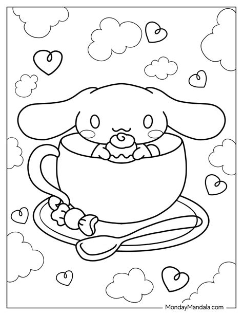 The Ultimate Guide to Sanrio Printable Cinnamoroll Coloring Pages: Unleash Your Creativity and Find Your Calm