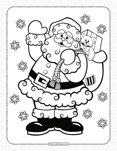 Unwrap the Holiday Fun: Your Ultimate Guide to Printable Santa Claus Coloring Pages!