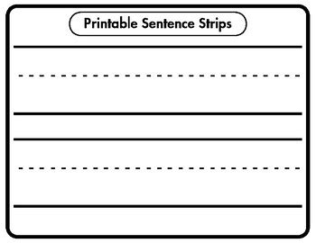 The Ultimate Guide to Printable Sentence Strips: Transform Learning & Boost Literacy in 2024