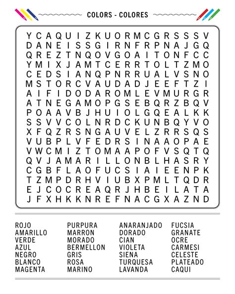 Unlock Your Spanish Potential: The Magic of Printable Word Search Puzzles