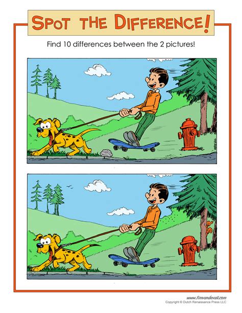 Unleash the Fun: Your Ultimate Guide to Engaging Spot the Difference Printables!
