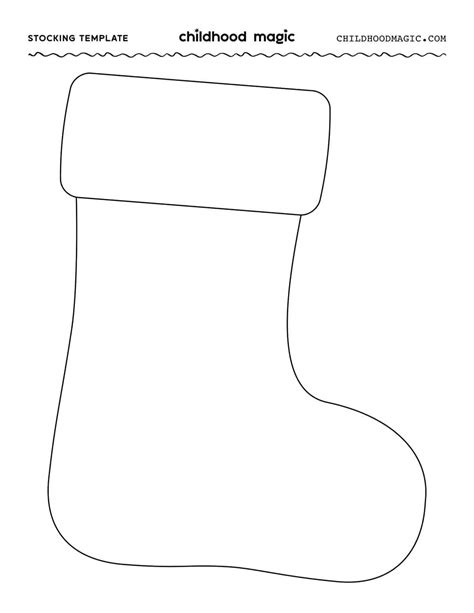Your Go-To Guide for the Perfect Stocking Template Printable!