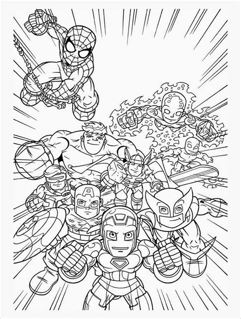 Unleash Your Inner Hero: The Ultimate Guide to Superhero Printable Coloring Sheets