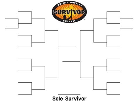 Unleash the Ultimate Game Day: Your Free Printable Survivor Bracket Template Guide (2024 Edition!)