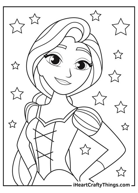 Let Your Hair Down! The Ultimate Guide to Free Tangled Coloring Pages Printable for Endless Creative Fun